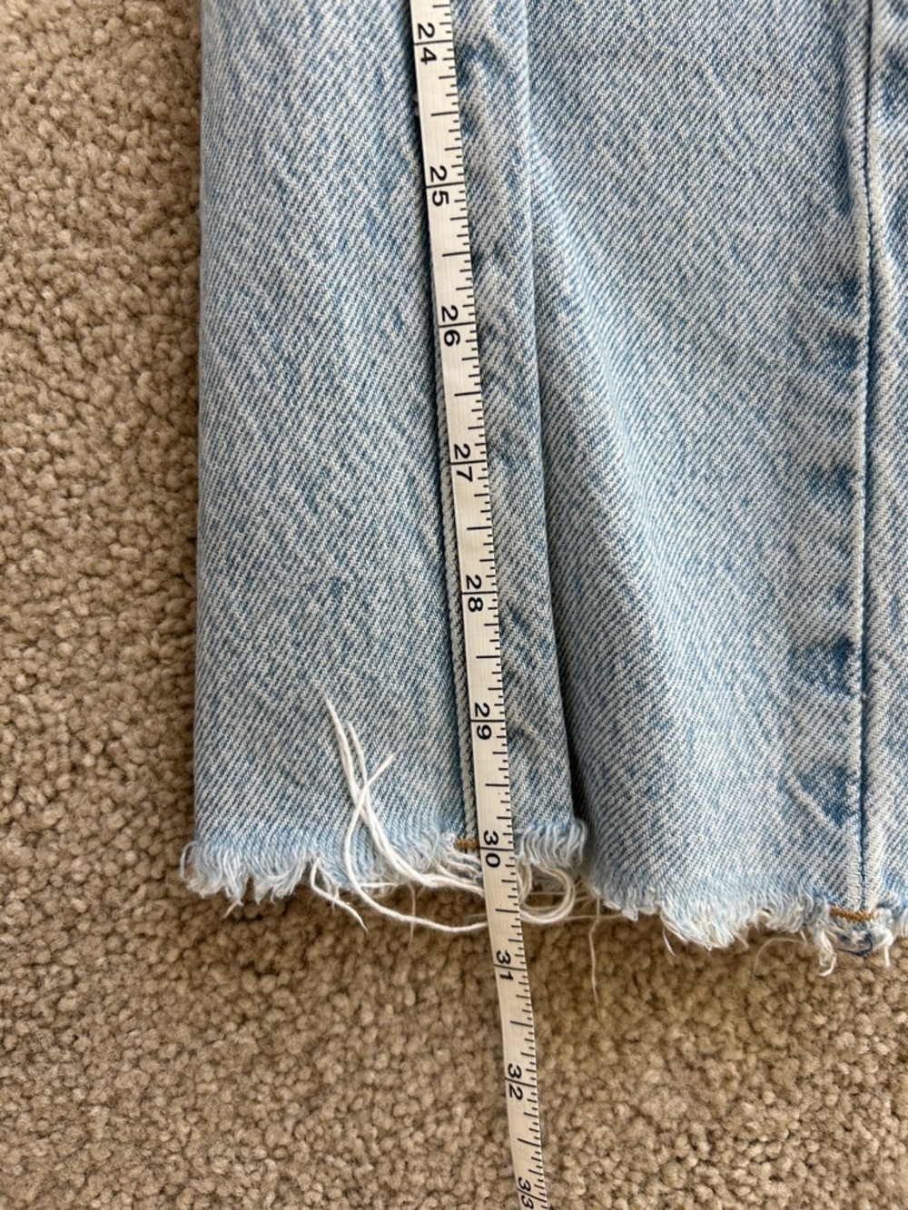Women’s Garage Blue 90’s Straight Jeans - Picture 7 of 10